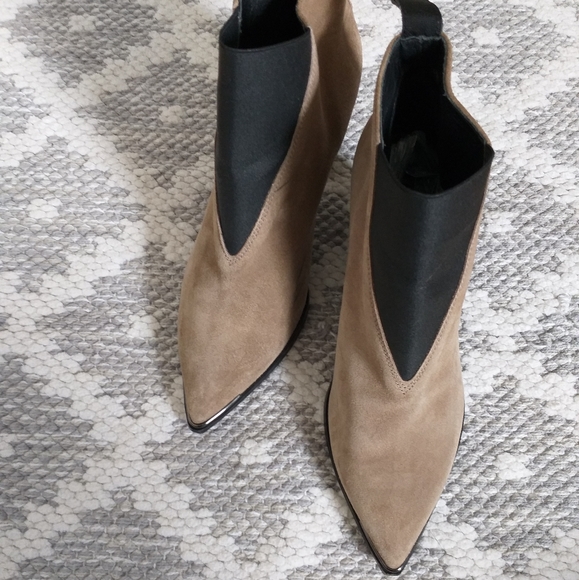 Acne Studios Suede Ankle Boots - Picture 2 of 7